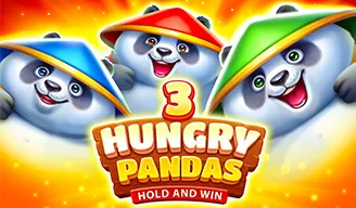 3 Hungry Pandas : Hold and Win