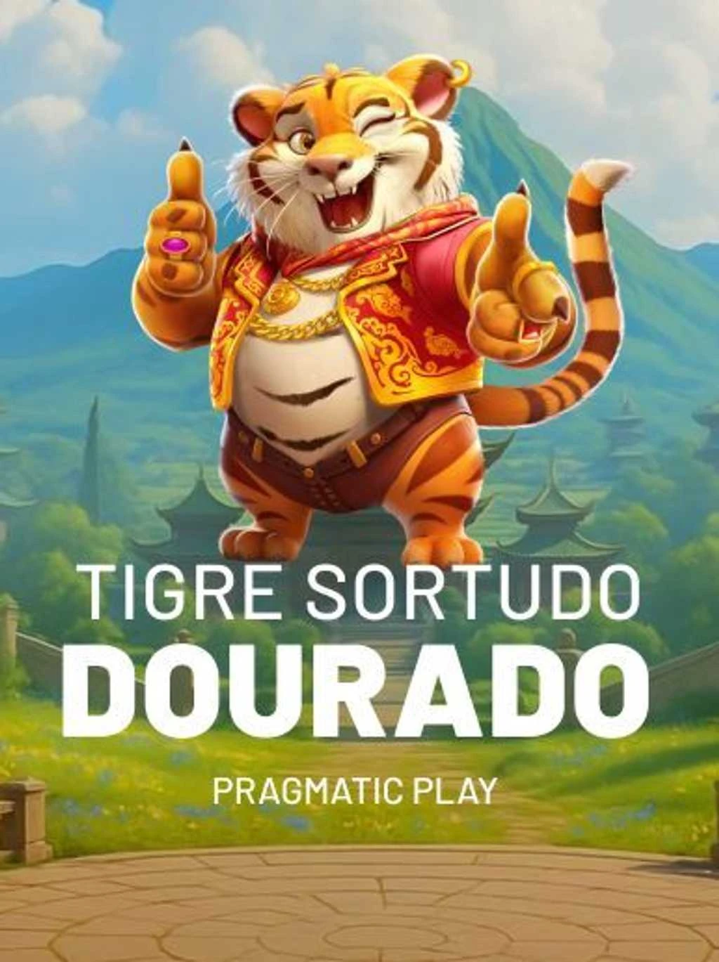 Tigre Sortudo Dourado